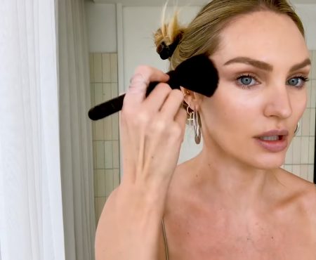 <span lang ="en">Candice Swanepoel’s teaches us “Fake Natural” makeup</span>