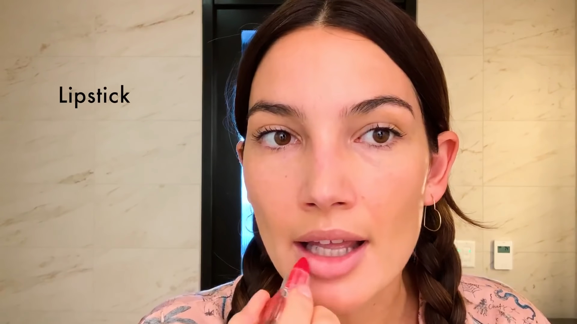 Lily Aldridge shares her Pregnancy Beauty Routine
